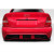 1996-2001 Audi A4 S4 B5 4DR Version 1 Rear Bumper - 1 Piece (S) - image 1