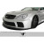 2003-2012 Mercedes SL Class R230 AF-Signature 2 Series Wide Body Conversion Front Bumper ( GFK ) - 1 Piece - image 5