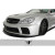 2003-2012 Mercedes SL Class R230 AF-Signature 2 Series Wide Body Conversion Front Bumper ( GFK ) - 1 Piece - image 5