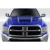 2010-2018 Dodge Ram Viper Look Hood - image 1