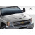 2007-2013 Chevrolet Silverado Viper Look Hood - 1 Piece - image 3