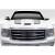 2007-2013 GMC Sierra 1500 2007-2010 Sierra 2500 Viper Look Hood - 1 Piece - image 1