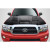 2005-2011 Toyota Tacoma Viper Look Hood - 1 Piece (S) - image 1