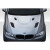 2009-2011 BMW 3 Series E90 4DR AF1 Hood - 1 Piece - image 3