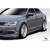 2011-2014 Volkswagen Jetta Duraflex Votex Look Side Skirts - 2 Piece - image 3