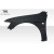 2003-2006 Mitsubishi Lancer Evolution 8 9 VT-X Wide Body Front Fenders - 2 Piece - image 7