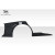 2003-2006 Mitsubishi Lancer Evolution 8 9 VT-X Wide Body Rear Fender Flares - 4 Piece - image 9