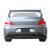 2003-2006 Mitsubishi Lancer Evolution 8 9 Duraflex VT-X Wide Body Rear Lip Under Spoiler Air Dam with Rear Diffuser - 1 Piece - image 1