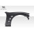 2008-2015 Infiniti G Coupe G37 Q60 Convertible Duraflex W-1 Fenders - 2 Piece - image 6