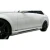 2008-2014 Mercedes C Class W-1 Side Skirts - image 1