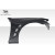 2007-2013 Infiniti G Sedan G25 G35 G37 W-1 Fenders - 2 Piece - image 7