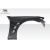 2007-2013 Infiniti G Sedan G25 G35 G37 W-1 Fenders - 2 Piece - image 7