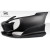 1993-1997 Honda Del Sol Aggressive Front Bumper - 1 Piece - image 9