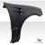 1996-1998 Honda Civic Duraflex X-2 Fenders - 2 Piece - image 5