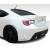 2013-2020 Scion FR-S Toyota 86 Subaru BRZ X-5 Rear Add Ons Spat Bumper Extensions - 2 Piece - image 1