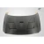 2011-2016 Honda CR-Z AM-S Carbon Fiber Hood - image 4