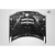 1993-1997 Chevrolet Camaro ZL1 Look Carbon Fiber Hood - image 7