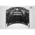 1993-1997 Chevrolet Camaro ZL1 Look Carbon Fiber Hood - image 8