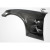 2005-2013 Chevrolet Corvette C6 ZR Edition Front Fenders - 2 Piece - image 5