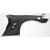 1997-2004 Chevrolet Corvette ZR Edition Carbon Fiber Fender - image 14
