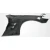 1997-2004 Chevrolet Corvette ZR Edition Carbon Fiber Fender - image 7