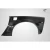 2005-2013 Chevrolet Corvette ZR1 Look Carbon Fiber Fender Flare - image 2