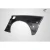 2005-2013 Chevrolet Corvette ZR1 Look Carbon Fiber Fender Flare - image 5