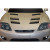 2003-2006 Hyundai Tiburon Duraflex AM-S Hood - 1 Piece - image 1