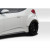 2012-2017 Hyundai Veloster Turbo Envision Rear Fender Flares - 4 Piece - image 3