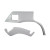 2008-2015 Lexus LX570 AF-1 Wide Body Rear Fender Flares ( GFK / PUR-RIM ) - 4 Piece (S) - image 2