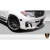 2013-2015 Toyota Land Cruiser Eros Version 1 Wide Body Front Fender Flares - 2 Piece (S) - image 3