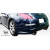 2003-2008 Nissan 350Z Z33 AM-S Rear Lip Under Spoiler Air Dam - 1 Piece - image 5