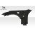 2003-2008 Nissan 350Z Z33 AM-S Wide Body Front Fenders - 4 Piece - image 11