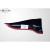 2007-2009 Infiniti G Sedan Couture Polyurethane Vortex Side Add Ons Spat Extensions - 2 Piece (S) - image 4