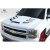 2014-2015 Chevrolet Silverado Duraflex Viper Look Hood - 1 Piece - image 3