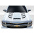 2014-2015 Chevrolet Silverado Viper Look Hood - 1 Piece - image 1