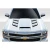 2014-2015 Chevrolet Silverado Viper Look Hood - 1 Piece - image 1