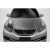 2012-2015 Honda Civic TS-1 Carbon Fiber Hood - image 1