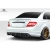 2008-2011 Mercedes C Class / C63 W204 Super Fin Rear Diffuser - 1 Piece ( fits AMG Bumper only ) - image 3