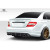 2008-2011 Mercedes C Class / C63 W204 Super Fin Rear Diffuser - 1 Piece ( fits AMG Bumper only ) - image 3