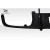 2008-2011 Mercedes C Class / C63 W204 Super Fin Rear Diffuser - 1 Piece ( fits AMG Bumper only ) - image 8