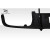 2008-2011 Mercedes C Class / C63 W204 Super Fin Rear Diffuser - 1 Piece ( fits AMG Bumper only ) - image 8