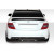2008-2011 Mercedes C Class / C63 W204 Super Fin Rear Diffuser - 1 Piece ( fits AMG Bumper only ) - image 1