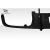 2008-2011 Mercedes C Class / C63 W204 Super Fin Rear Diffuser - 1 Piece ( fits AMG Bumper only ) - image 9