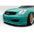 2003-2007 Infiniti G Coupe G35 N-1 Front Bumper - 1 Piece - image 3