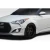 2012-2017 Hyundai Veloster Turbo Envision Front Fender Flares - 4 piece - image 4
