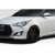 2012-2017 Hyundai Veloster Turbo Envision Front Fender Flares - 4 piece - image 8