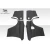 1989-1994 Nissan Skyline 4DR R32 X Factor Rear Fender Flares - 4 Piece - image 21