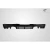2008-2015 Mitsubishi Lancer Evo X DriTech OEM Look Rear Diffuser - 1 Piece - image 6