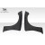 1992-1995 Honda Civic 2dr / HB Duraflex TKO RBS Wide Body Front Fenders - 2 Piece - image 8